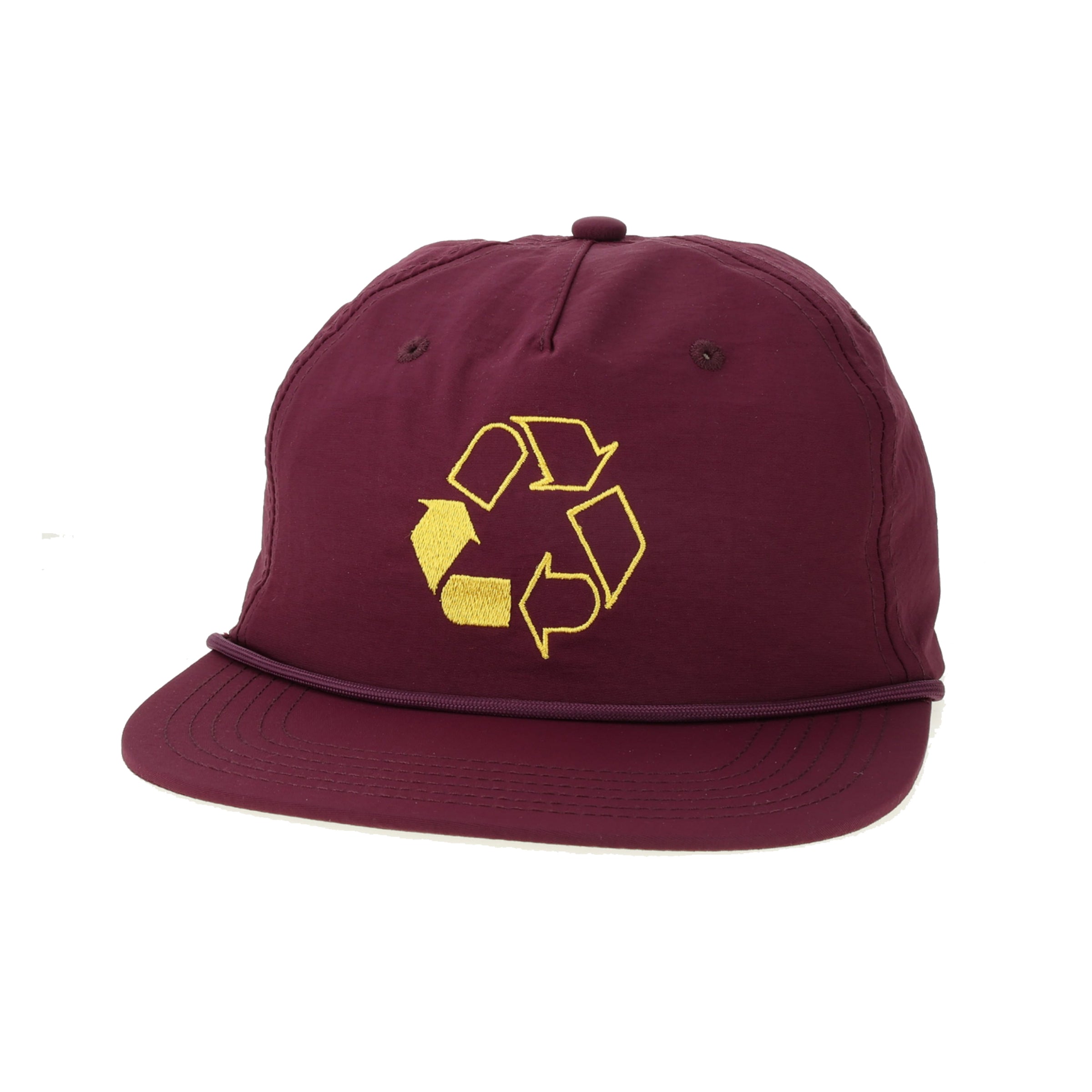 Upcycled Red Logo Hat