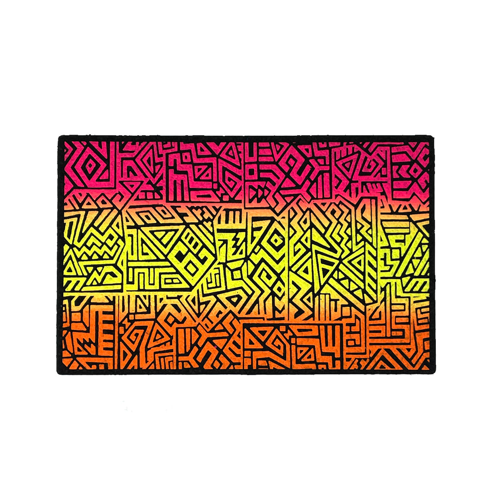 80's Tail Mat Lava Rubber