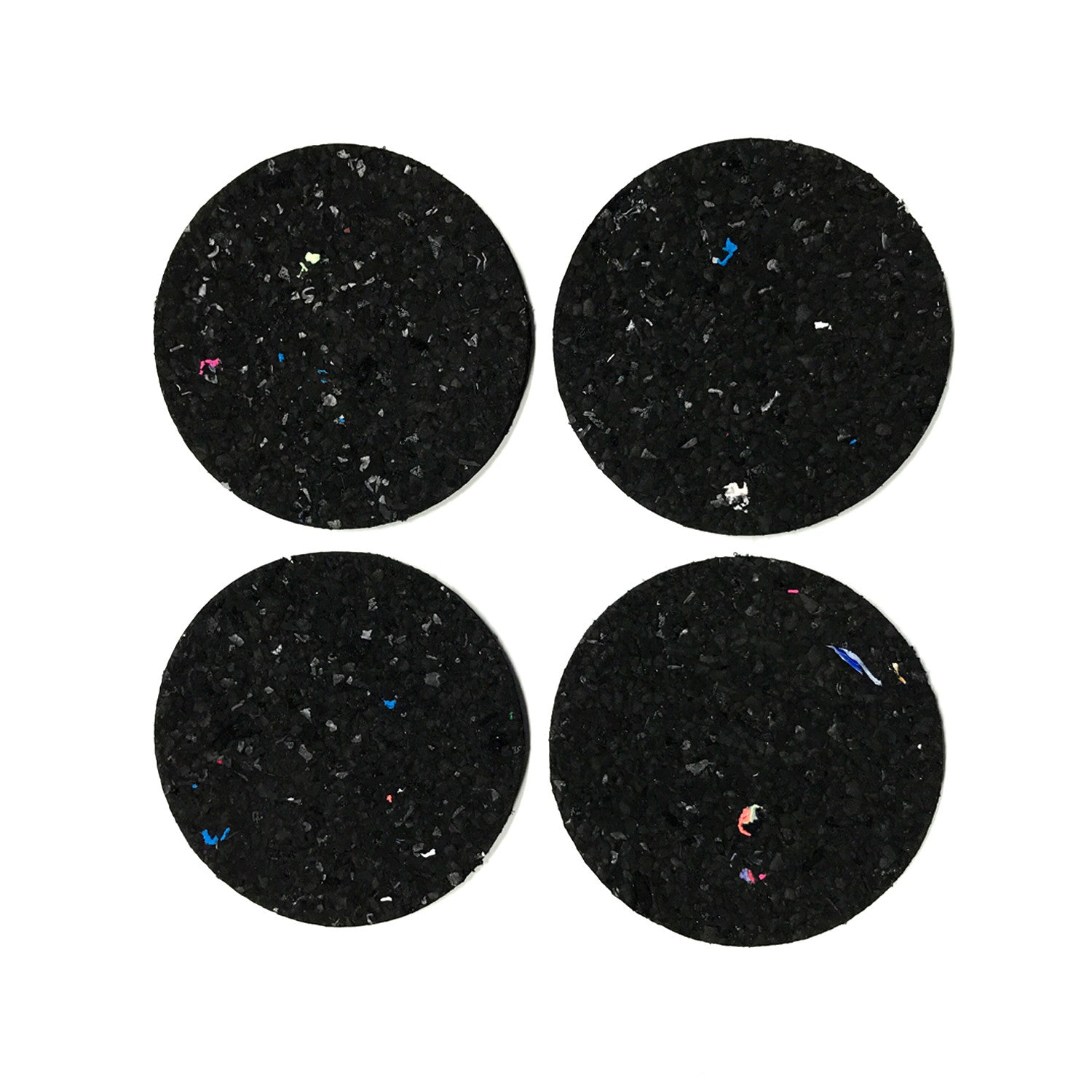 Coaster Set - Lava Rubber
