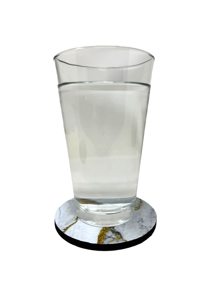 White Marble Coaster